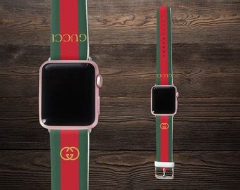 gucci inspired apple watch band.